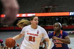 Emily Engstler averaged 9.0 points per game last year —  the second-highest on Syracuse.