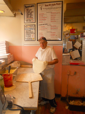 George Cannellos was known for making pizza at his Marshall Street restaurant, Cosmos Pizza and Grill. Cannellos passed away on Friday. This year marks the 50th anniversary of Cosmos' opening.