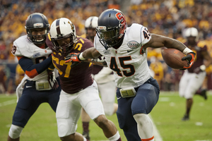 In his final college game, junior running back Jerome Smith was called upon and delivered for the Orange. 