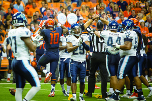 Scott Shafer discussed Terrel Hunt's ejection from the Villanova game and said the starting quarterback has owned up to his mistake. 