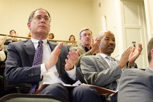 Eric Spina, who has served as vice chancellor and provost since 2006, will return as an SU faculty member as a newly appointed Trustee Professor.