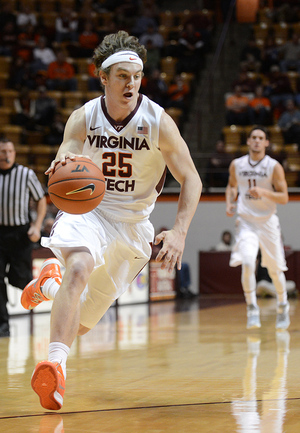 Senior guard Will Johnston has started the last six games for Virginia Tech, and experiences life as a Hokies athlete with two of his sisters.