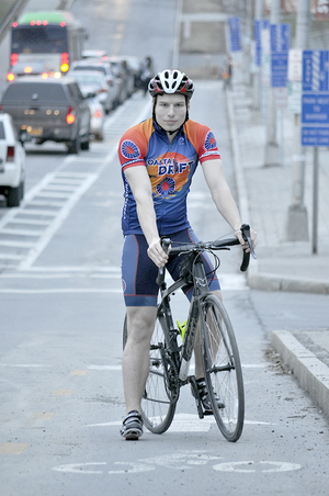 Will Fancher, a senior nutrition science and biology dual major at Syracuse University, will ride his bike on a cross-country trip this summer with the Bike & Build non-profit organization.