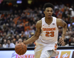 Malachi Richardson collected 15 points and a pair of steals and assists in SU's win over Cornell.