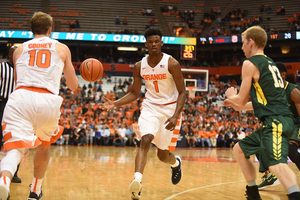 Frank Howard won't play against No. 13 Miami. He had been averaging 11.8 minutes per game in the past six games. 