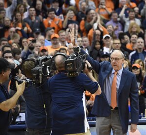 Syracuse head coach Jim Boeheim returned to the sideline after serving a nine-game NCAA-sanctioned suspension. The Orange lost its fourth ACC game in a row to No. 6 North Carolina.