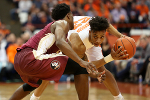 Malachi Richardson had a team-high five assists. Some fancy passes drew the ire of head coach Jim Boeheim. 