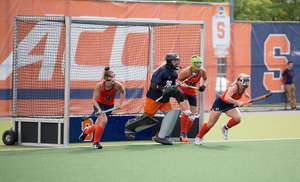 Regan Spencer allowed just one goal against Boston College. 