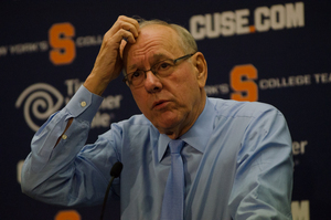 Jim Boeheim ranted about Syracuse losing recruits without mentioning any in particular. SU recently lost recruiting battles for Billy Preston and Quade Green. 