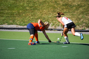 Princeton only had two shots on goal because of a Syracuse defense that smothered any attackers on Sunday afternoon. 