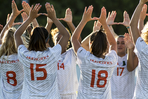 Miami stores resembled a “zombie apocalypse” as Hurricane Irma arrived, sending the women’s soccer team’s season into disarray. 