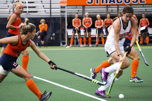 In the last four years, Syracuse has never faced a lefty, senior midfielder Laura Hurff said.