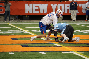 Nick Martin has won eight of 11 faceoffs this season. 