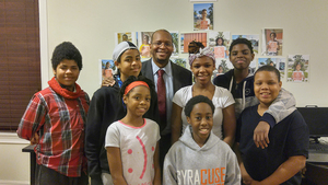 The Black Speaker Series at the South Side Communication Center help kids find inspiration from local community leaders and activists.