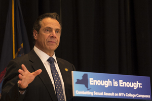 Cuomo called on medical professionals from areas of the county with fewer cases of COVID-19 to volunteer their time to help New York state.