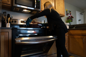 Since Morgan Vogel returned to campus for spring semester, she has been making sourdough bread with her sourdough starter, which she calls Jane Dough, out of her Park Point kitchen. 