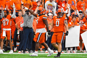 Kevon Darton (right), has reportedly entered the transfer portal, according to Pete Nakos of On3.