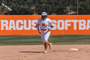 Syracuse split its Friday doubleheader in Hammond, LA, defeating Maryland 6-3 and falling to Southeastern Louisiana 8-6.