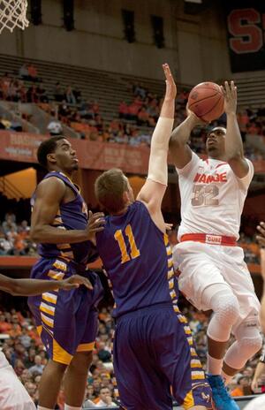 Kris Joseph (right) vs. Albany