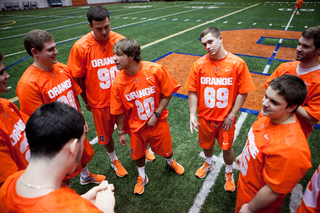 Freshmen (from back left) Matt Lane, Nick Weston, Josh Pulver and Co. are members of one of the best freshman classes Desko has had in recent years. 