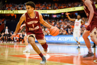 Jerome Robinson poured in 21 points for the Eagles.