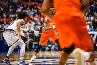 Howard was at his best Wednesday when he attacked the center of the ASU defense and floated a shot or dished off inside to a teammate. His shot, he said, was flat. 