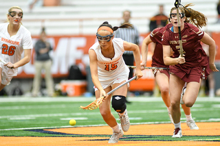 Draw control was a downfall for the Orange. Once up 5-1, SU gave up 14 of the next 19 draws.